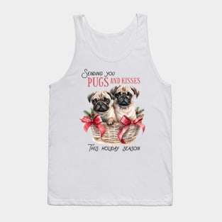 Sending you pugs and kisses Tank Top